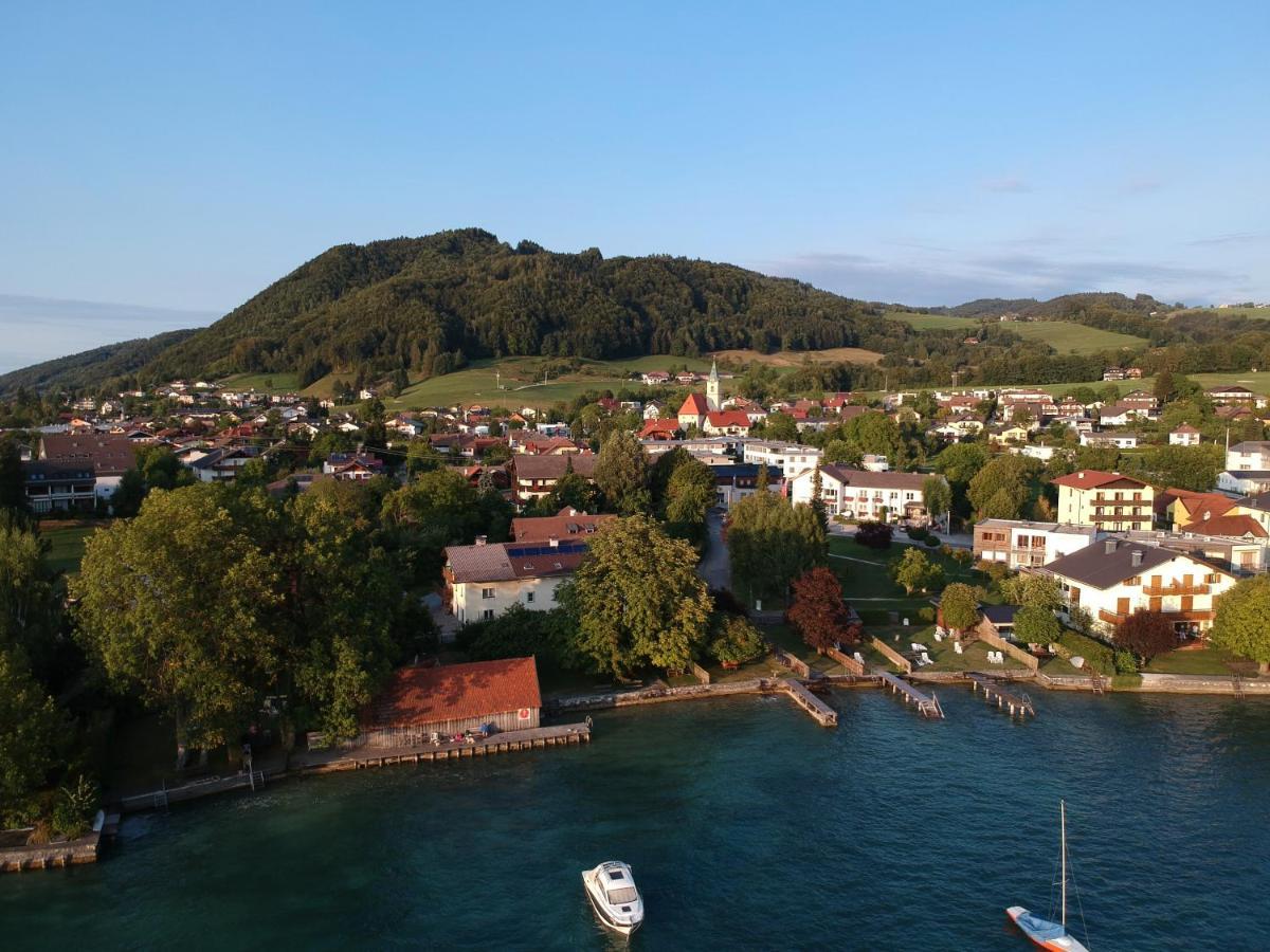 Ferienwohnungen Huber Weyregg Esterno foto