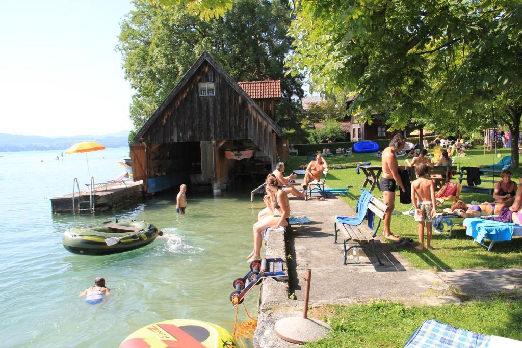 Ferienwohnungen Huber Weyregg Esterno foto